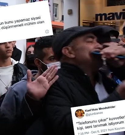 Böyle Olacağı Belliydi: 'Telefonunu Çıkar' Diyen Adamın Ağzına Telefon Sokulan Video Viral Oldu, İşte Tepkiler