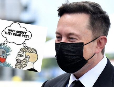 Elon Musk'tan Aynı Anda Hem Beğeni Hem de Tepki Toplayan 'Aşı' Karikatürü