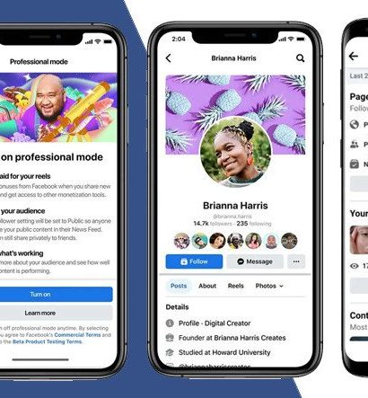 Instagram'ın Sevilen 'Profesyonel Hesap' Özelliği, Facebook'a da Geliyor
